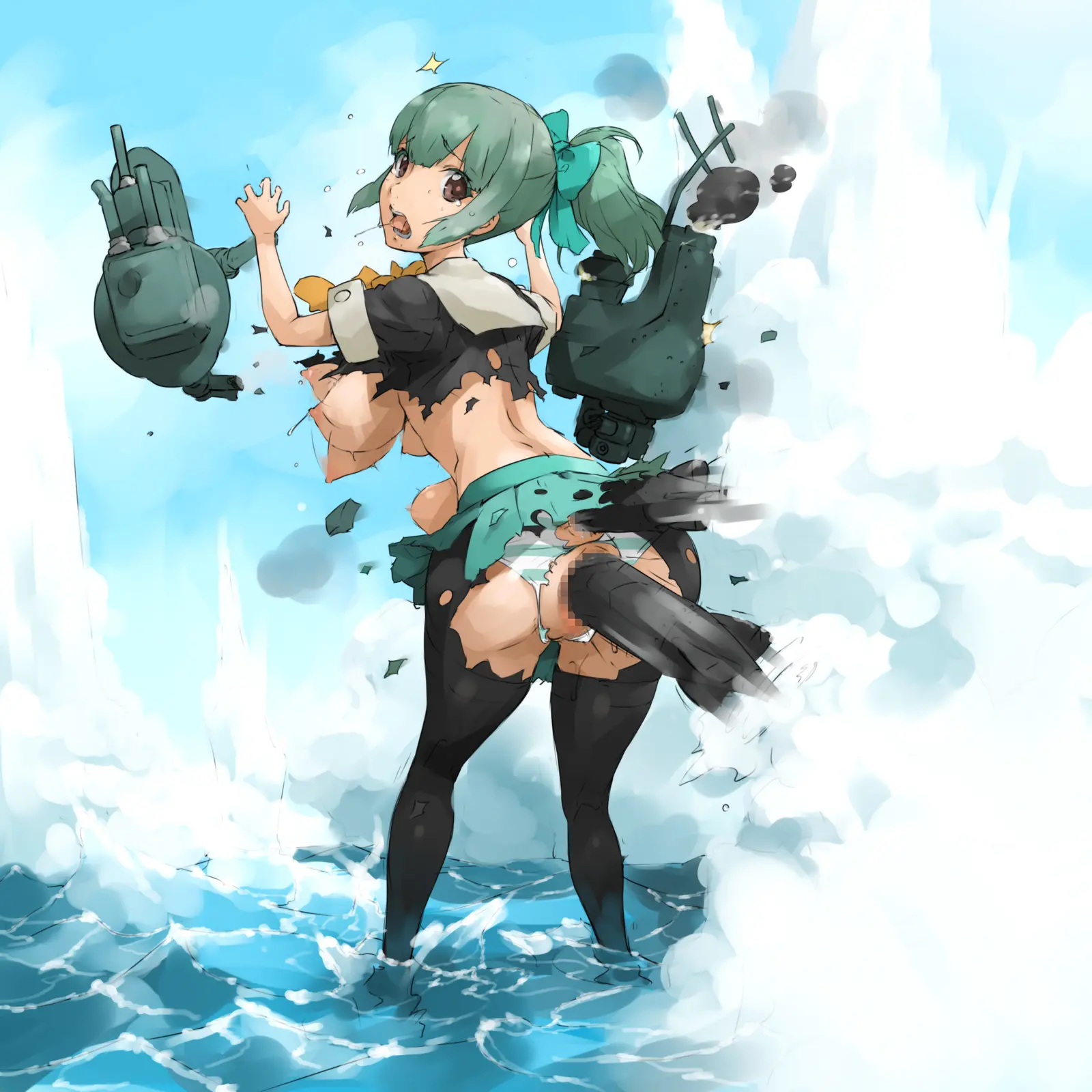 Chou Bakunyuu Ryoujoku Haramashi KanMusume